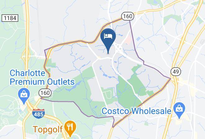 Mecklenburg - Doubletree By Hilton Hotel Charlotte Airport Maps