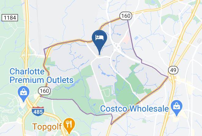 Mecklenburg - Homewood Suites By Hilton Charlotte Airport Maps