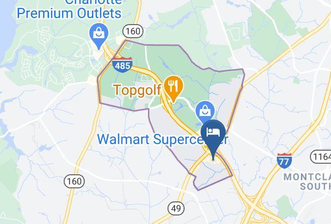 Mecklenburg - Homewood Suites By Hilton Charlotte Ayrsley Nc Maps