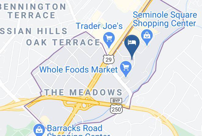 Charlottesville City - Homewood Suites By Hilton Charlottesville Va Maps