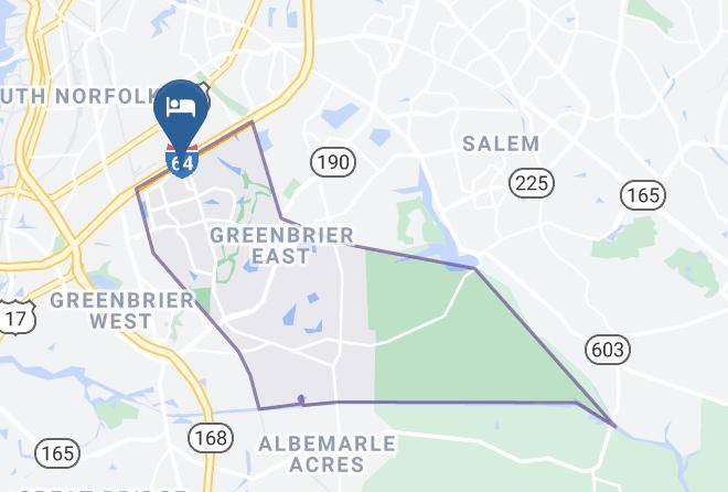 Chesapeake City - Homewood Suites By Hilton Chesapeake Greenbrier Maps