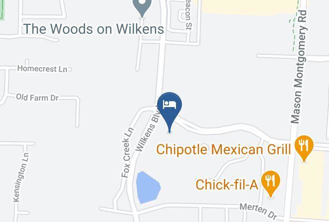 Homewood Suites By Hilton Cincinnati Mason Oh Map