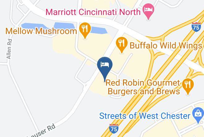 Butler - Hilton Garden Inn Cincinnati West Chester Maps