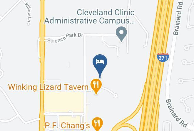 Homewood Suites By Hilton Cleveland Beachwood Map