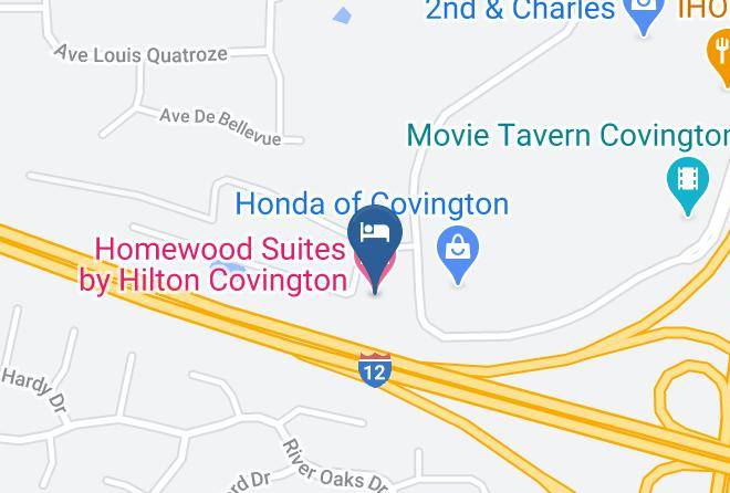St Tammany Par - Homewood Suites By Hilton Covington Maps