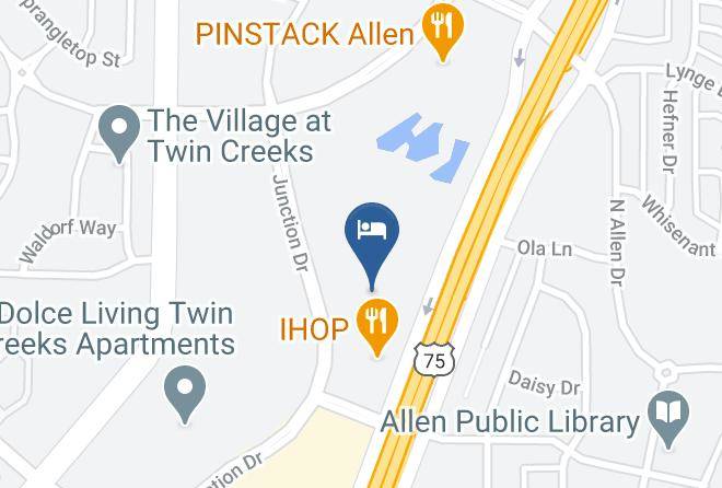 Homewood Suites By Hilton Dallas Allen Map