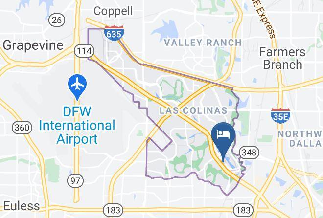 Homewood Suites By Hilton Dallas Irving Las Colinas Map