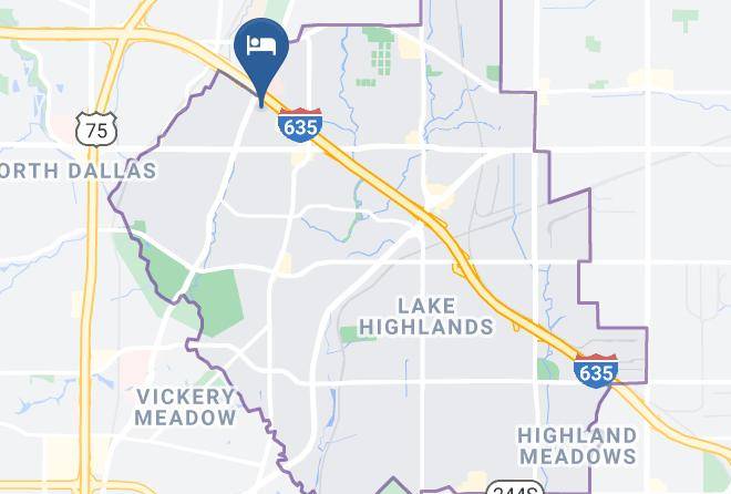 Dallas - Homewood Suites By Hilton Dallas Park Central Area Maps