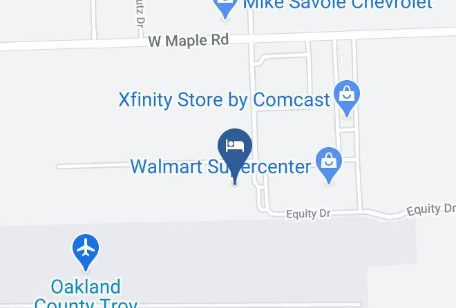 Oakland County The Transit Center - Homewood Suites By Hilton Detroit Troy Maps