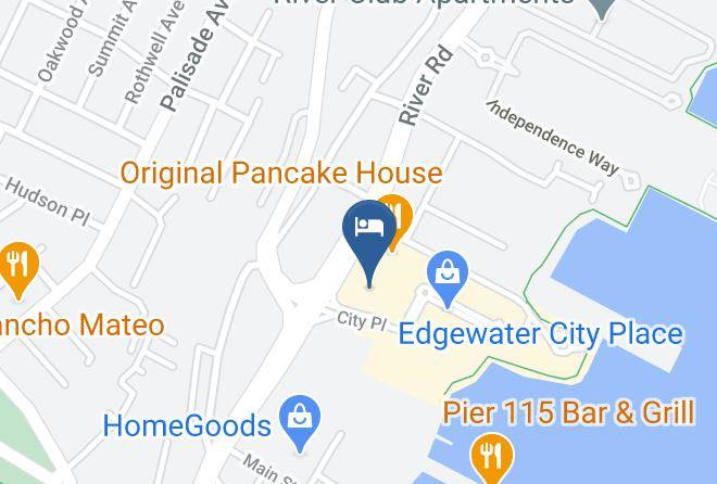 Homewood Suites By Hilton Edgewater Nyc Area Map