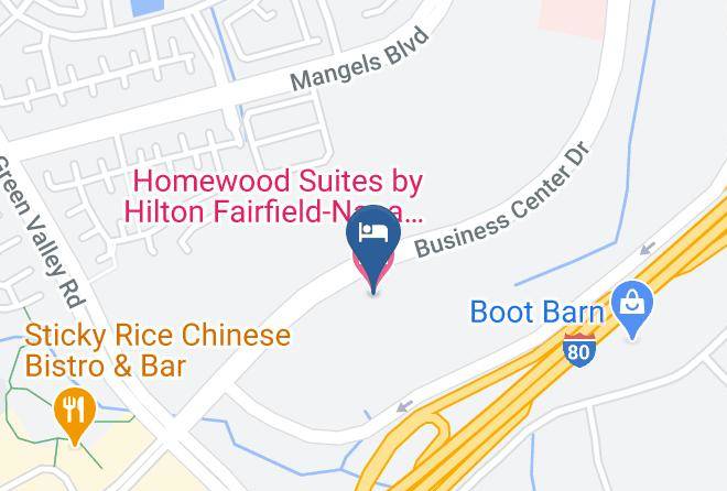 Solano - Homewood Suites By Hilton Fairfield Napa Valley Area Maps