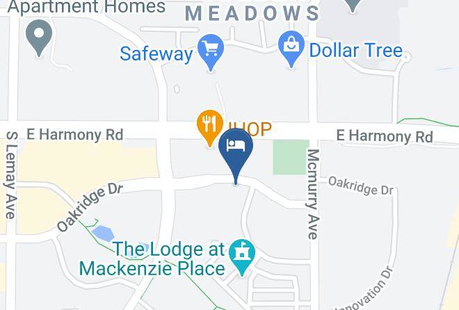 Homewood Suites By Hilton Fort Collins Map