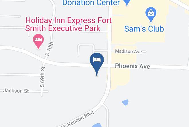 Sebastian - Homewood Suites By Hilton Fort Smith Maps