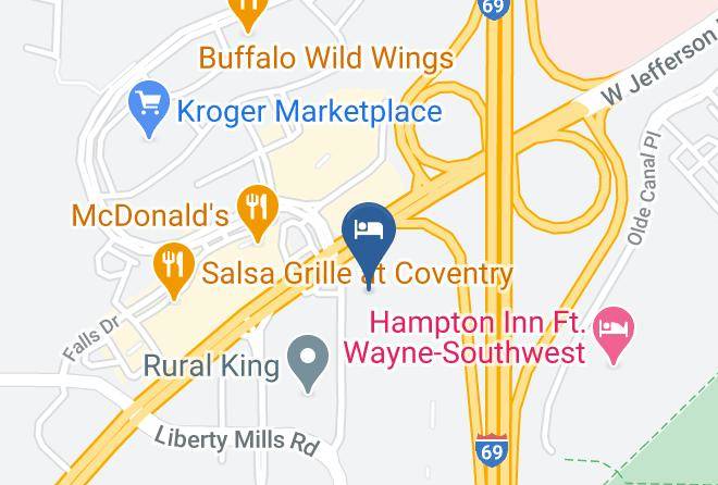 Allen - Homewood Suites By Hilton Fort Wayne Maps