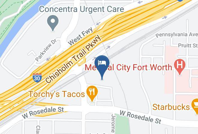 Tarrant - Homewood Suites By Hilton Fort Worth Medical Center Tx Maps