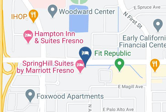 Fresno - Homewood Suites By Hilton Fresno Maps