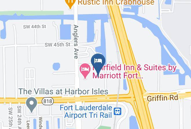 Homewood Suites By Hilton Ft Lauderdale Airport Cruise Port Map