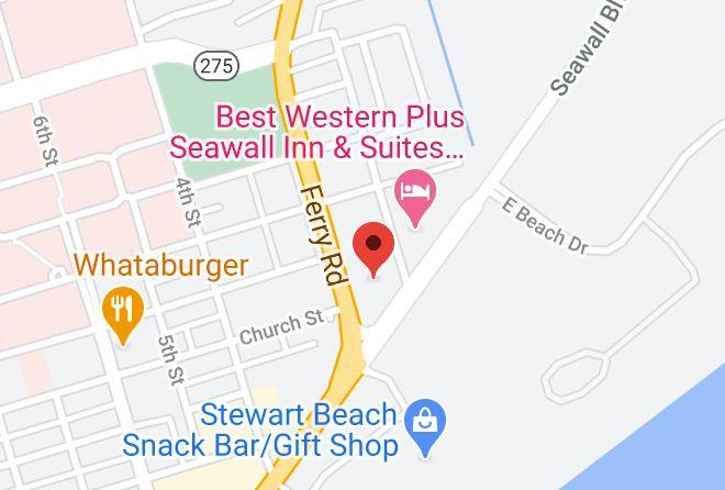 Galveston - Homewood Suites By Hilton Galveston Maps