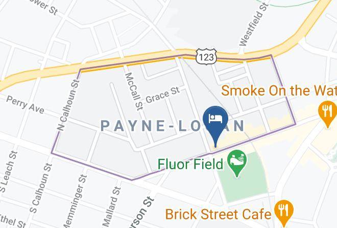 Greenville - Homewood Suites By Hilton Greenville Downtown Maps