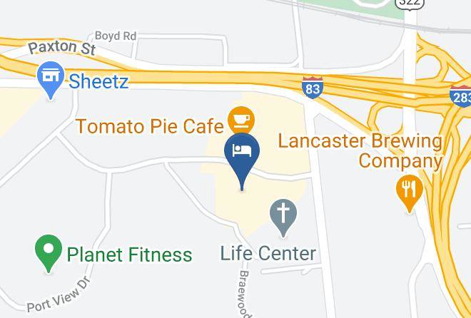 Dauphin - Hilton Garden Inn Harrisburg East Maps