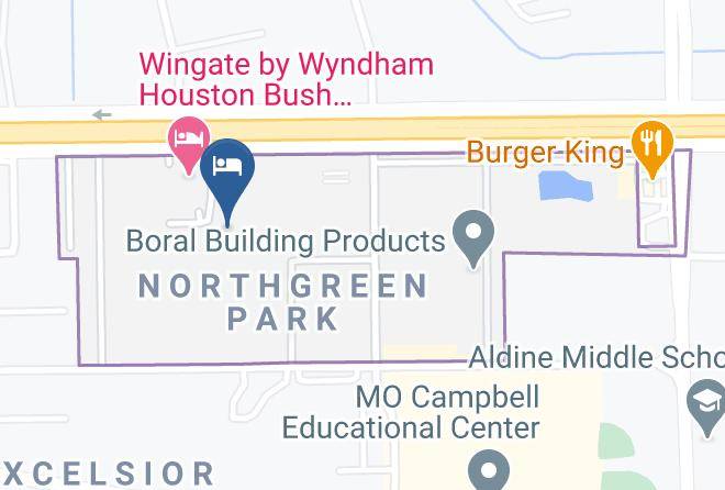 Homewood Suites By Hilton Houston Iah Airport Beltway 8 Map