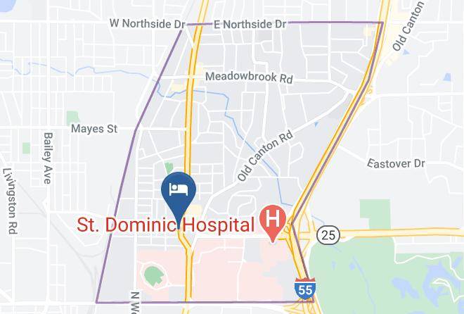 Hinds - Homewood Suites By Hilton Jackson Fondren Medical District Maps