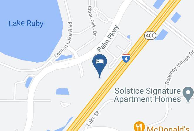 Orange - Homewood Suites By Hilton Lake Buena Vista Orlando Maps