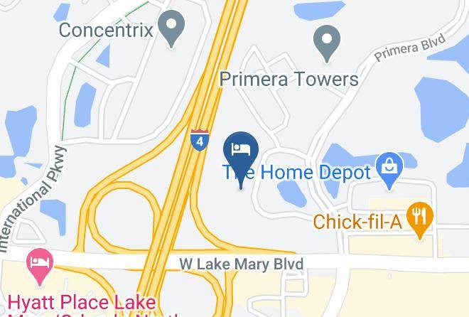 Seminole - Homewood Suites By Hilton Lake Mary Maps