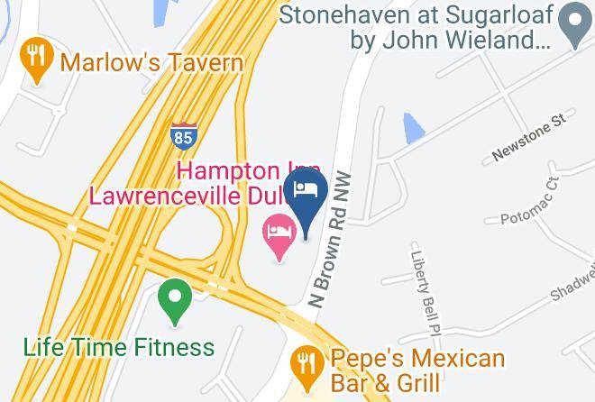 Gwinnett - Homewood Suites By Hilton Lawrenceville Duluth Maps