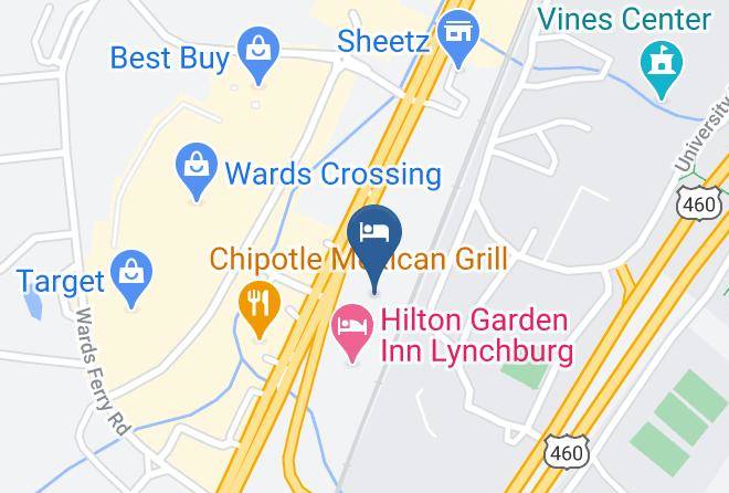Homewood Suites By Hilton Lynchburg Map