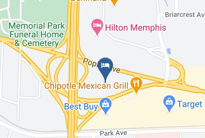 Shelby - Homewood Suites By Hilton Memphis Poplar Maps