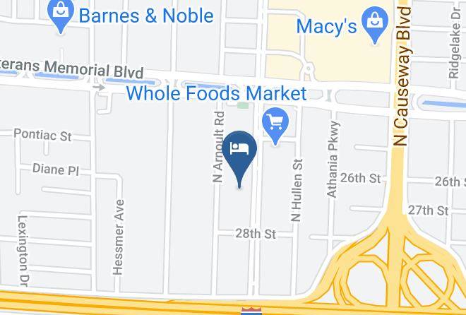 Homewood Suites By Hilton Metairie New Orleans Map