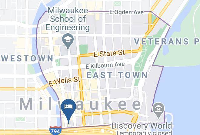 Milwaukee - Homewood Suites By Hilton Milwaukee Downtown Maps
