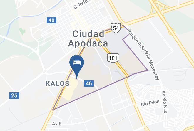 Apodaca - Homewood Suites By Hilton Monterrey Apodaca Maps