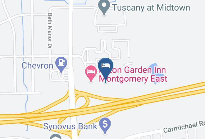 Homewood Suites By Hilton Montgomery Map