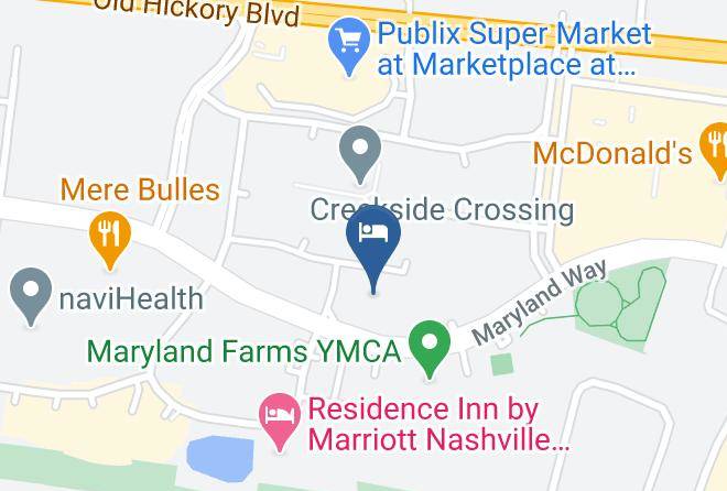 Williamson - Homewood Suites By Hilton Nashville Brentwood Maps