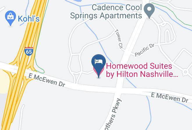 Williamson - Homewood Suites By Hilton Nashville Franklin Cool Springs Maps