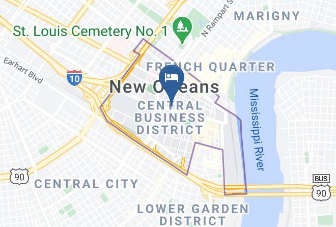 Orleans Par - Homewood Suites By Hilton New Orleans Maps