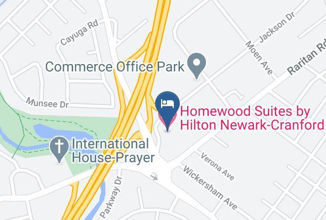 Homewood Suites By Hilton Newark Cranford Map