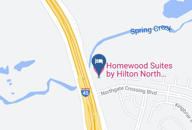 Harris - Homewood Suites By Hilton North Houston Spring Maps