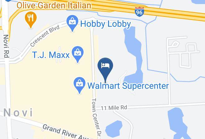 Homewood Suites By Hilton Novi Detroit Map