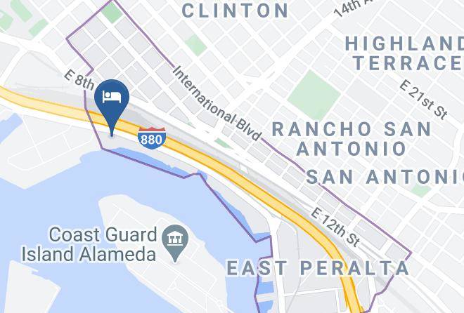 Alameda - Homewood Suites By Hilton Oakland Waterfront Maps