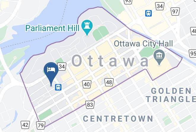 Homewood Suites By Hilton Ottawa Downtown Map