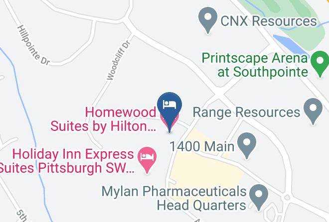 Washington - Homewood Suites By Hilton Pittsburgh Southpointe Maps
