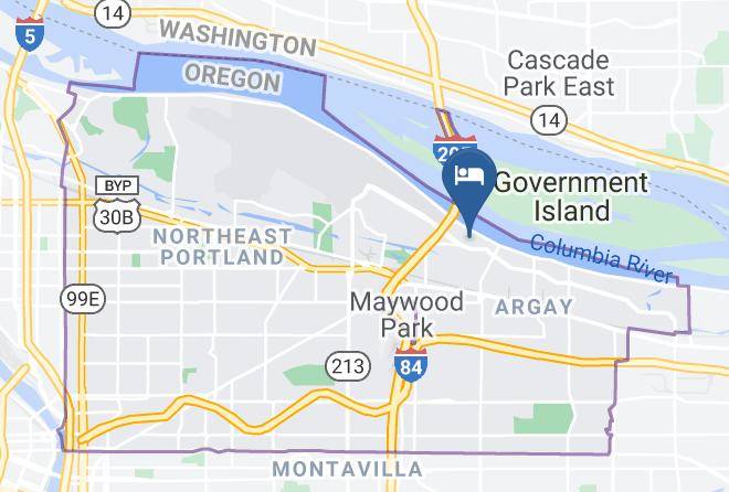 Multnomah - Homewood Suites By Hilton Portland Airport Maps