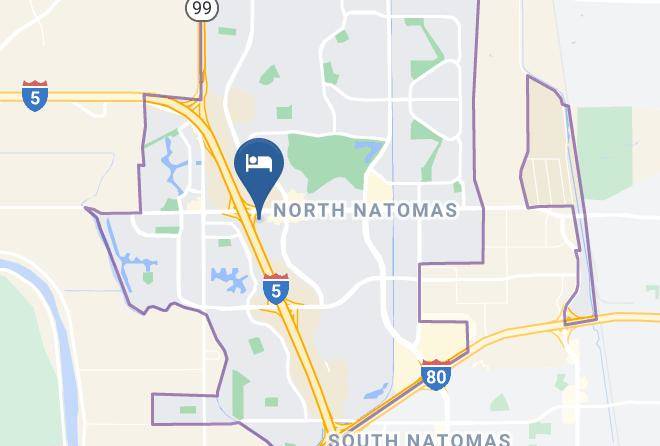 Sacramento - Hampton Inn & Suites Sacramento Airport Natomas Maps