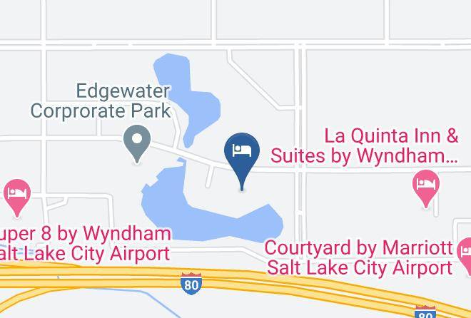 Doubletree By Hilton Hotel Salt Lake City Airport Map