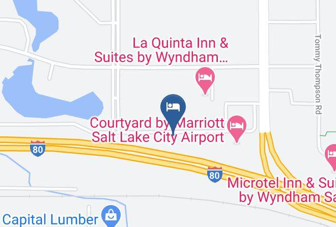 Salt Lake - Homewood Suites By Hilton Salt Lake City Airport Maps