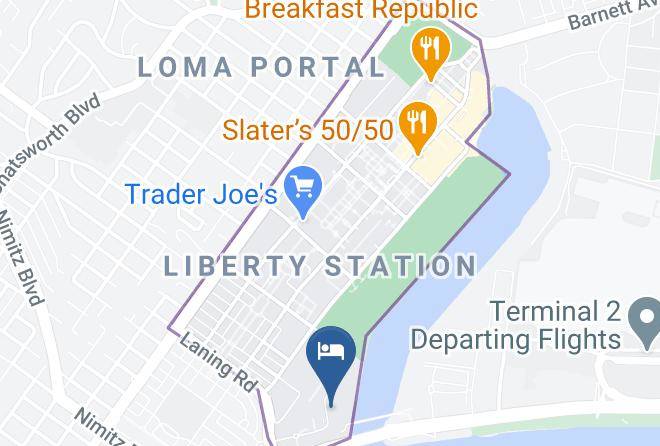 San Diego - Homewood Suites By Hilton San Diego Airport Liberty Station Maps