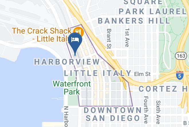 San Diego - Hilton Garden Inn San Diego Downtown Bayside Maps